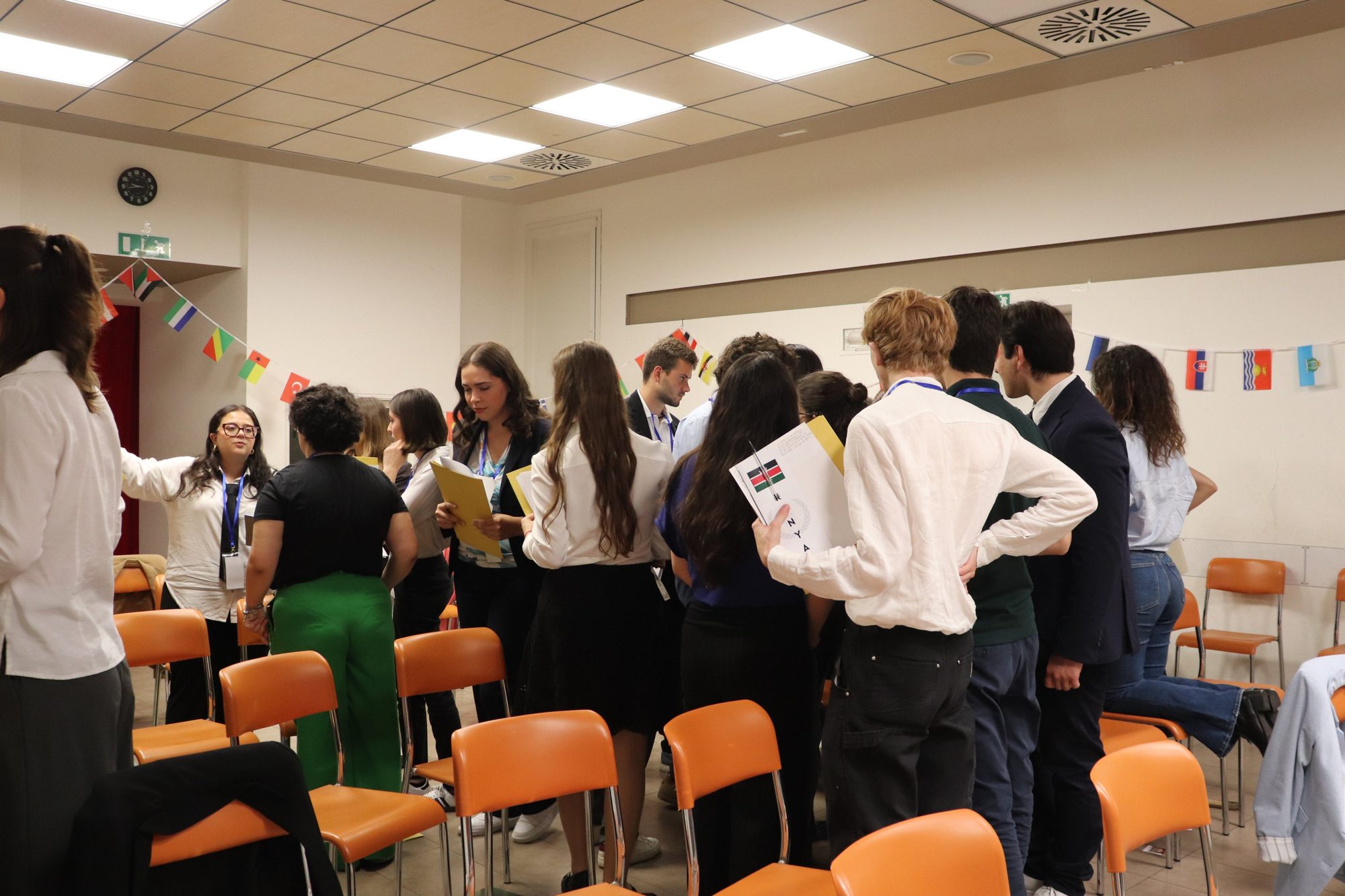 Students lobbying